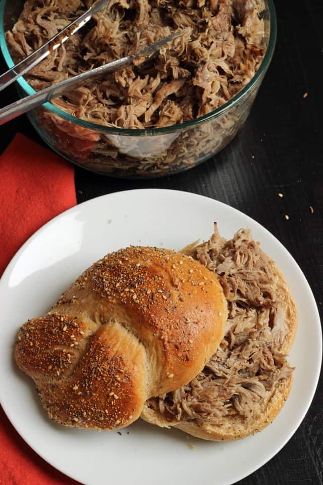 tasty pulled pork sandwich recipe that you can freeze and eat later