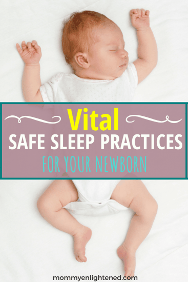 Complete and comprehensive guide to safe sleep for your newborn baby. Learn the ins and outs of a safe sleeping environment, as well as the best things to do to help reduce SIDS factors.