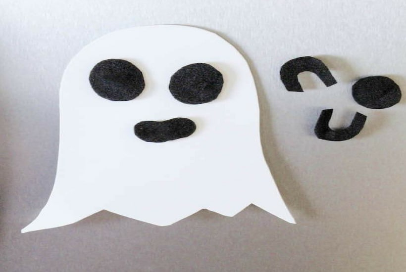 ghost halloween craft