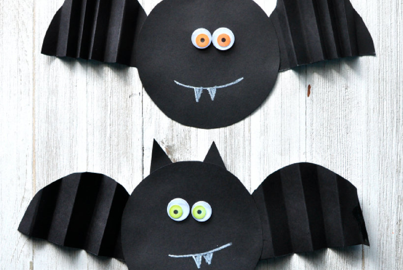 bat halloween crafts for toddlers