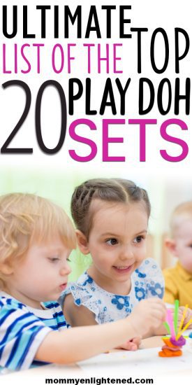 Play Doh is one of the best educational and open-ended toys your child can receive. If your toddler or kid wants play doh for Christmas (or any other gift occasion), this ultimate comparison guide can help you pick the very best playset! #mommyenlightened #giftsfortoddlers #giftsforkids #christmasforkids #playdoh #topkidtoys #topkidgifts #playdohplayset #playdohset