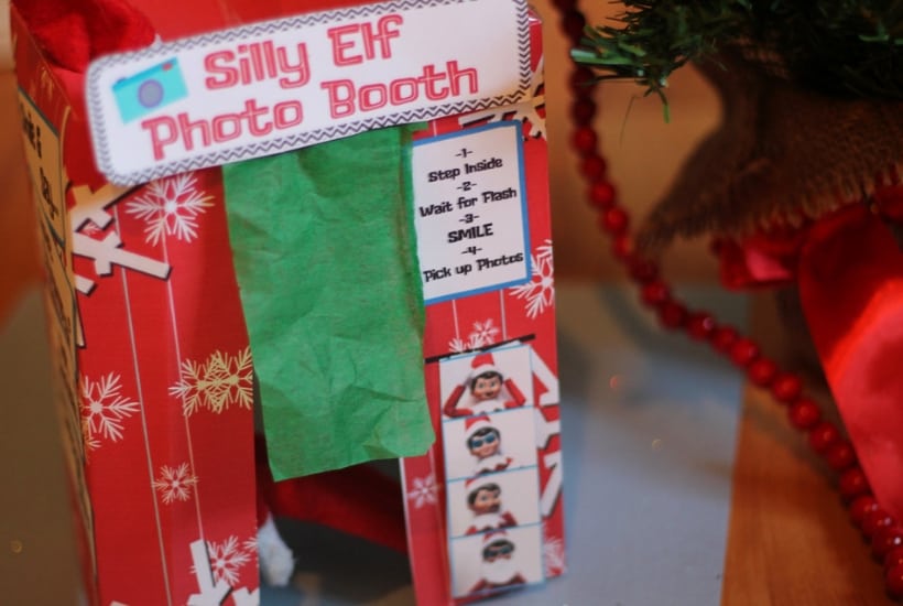 photo booth elf on the shelf printable