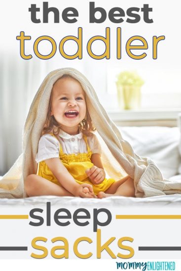 If you're looking for the best sleep sacks for toddlers, we have that list here! Most of these wearable blankets are ones we have personally tried, and we bet your little one will love them! #sleepsack #toddlersleep #wearableblanket #toddler