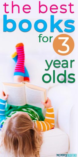 If you're looking to grab a few of the best books for three year olds, we have a list of all of our favorites. The toddler age is a fun one! This list includes educational books, fun books, and emotional regulation books. #booksfortoddlers #toddlers #toddler