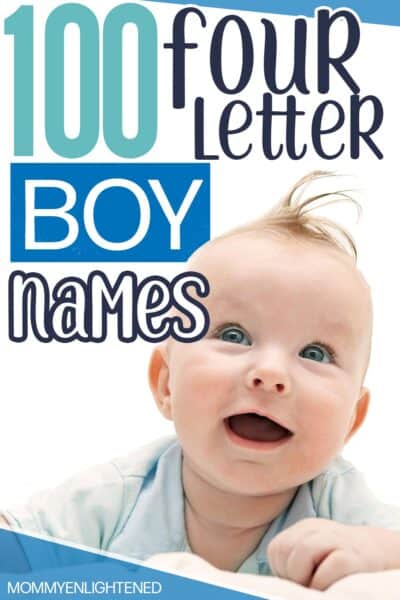 Popular 4 Letter Boy Names (includes origins and meanings!) - Mommy ...