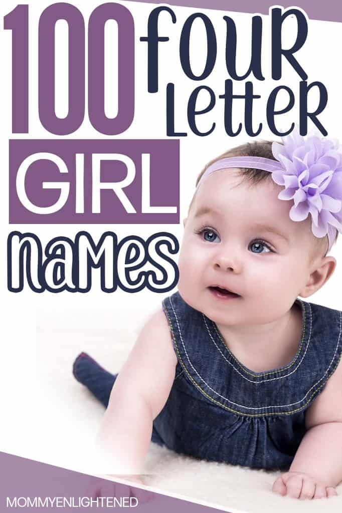 Four Letter Girl Names