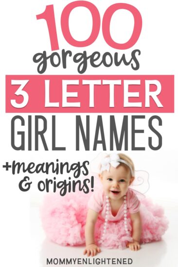 three letter girl names pinterest pin